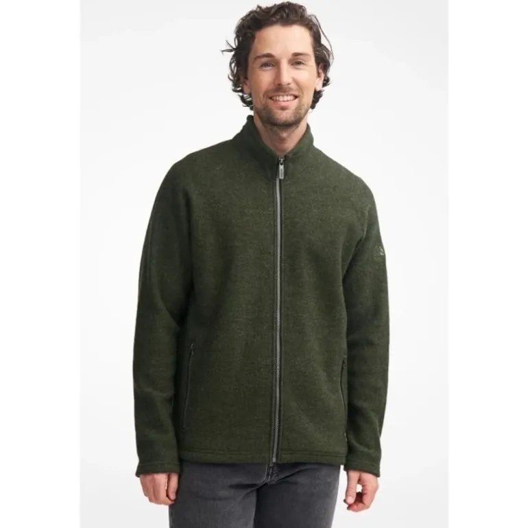 Danny full zip Loden Green