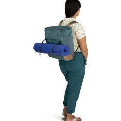 Daylite Large Tote Cascade Blue/Latte Brown