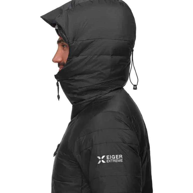 Eiger Nordwand Advanced Down IN Hooded Jacket Men Black