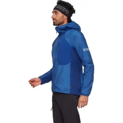 Eiger Nordwand Advanced WB Hooded Jacket Men Eiger Blue