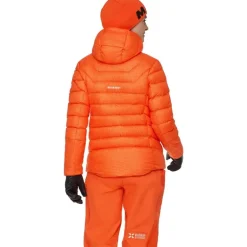 Eiger Nordwand Light Down IN Hooded Jack Eiger Orange