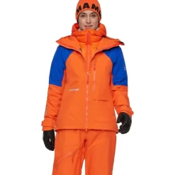 Eiger Nordwand Light Down IN Hooded Jack Eiger Orange