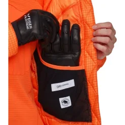 Eiger Nordwand Light Down IN Hooded Jack Eiger Orange