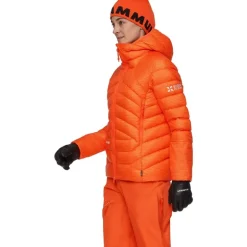 Eiger Nordwand Light Down IN Hooded Jack Eiger Orange