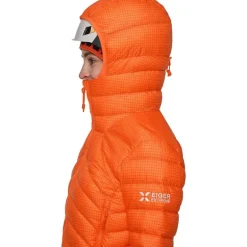 Eiger Nordwand Light Down IN Hooded Jack Eiger Orange