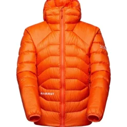 Eiger Nordwand Light Down IN Hooded Jack Eiger Orange