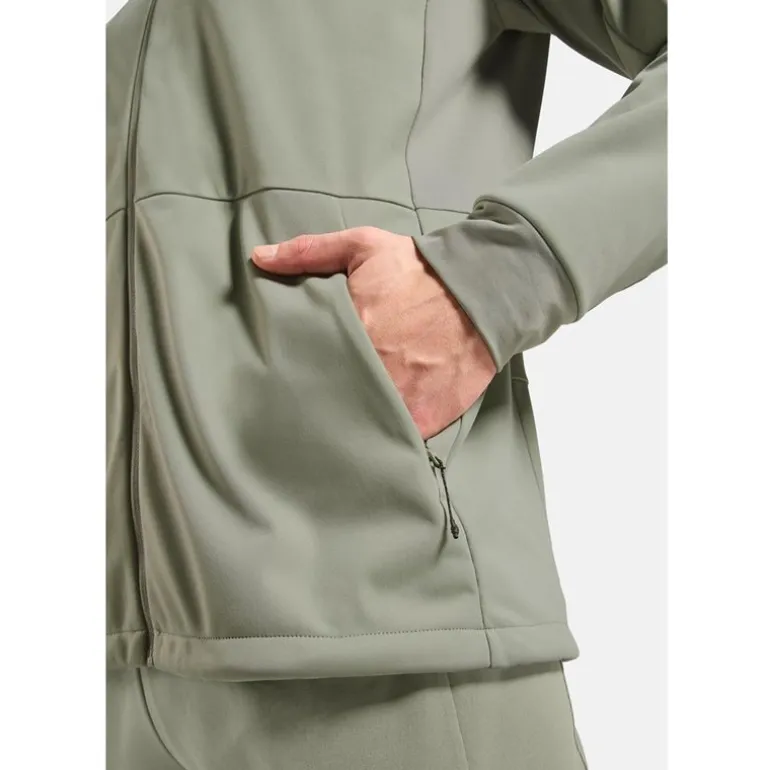 Essential Warm Jacket M Shadow