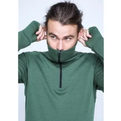Expedition Merino 235 Z.Neck Man Forest