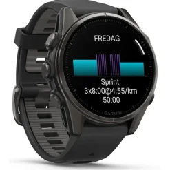 fenix 8 43mm.AMOLED.Saphire Black