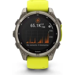 fenix 8 47mm.Saphire Solar Silver/Yellow