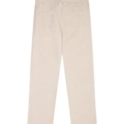 Fig Loose Linen Pants Light Feather Gray