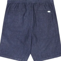 Fig Loose Linen Shorts Total Eclipse