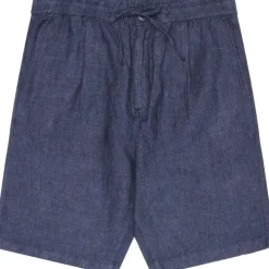 Fig Loose Linen Shorts Total Eclipse
