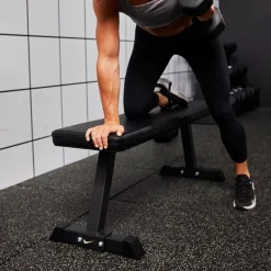 Flat Weight Bench Black, Träningsbänk