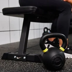 Flat Weight Bench Black, Träningsbänk