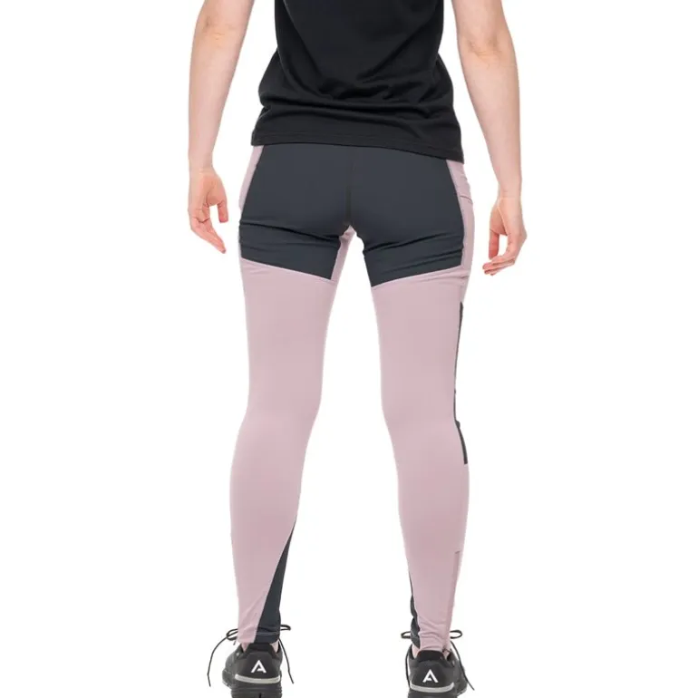 Fløyen Outdoor Tights Women Lilac Chalk