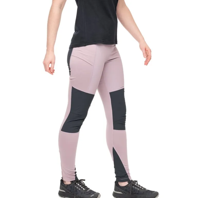 Fløyen Outdoor Tights Women Lilac Chalk