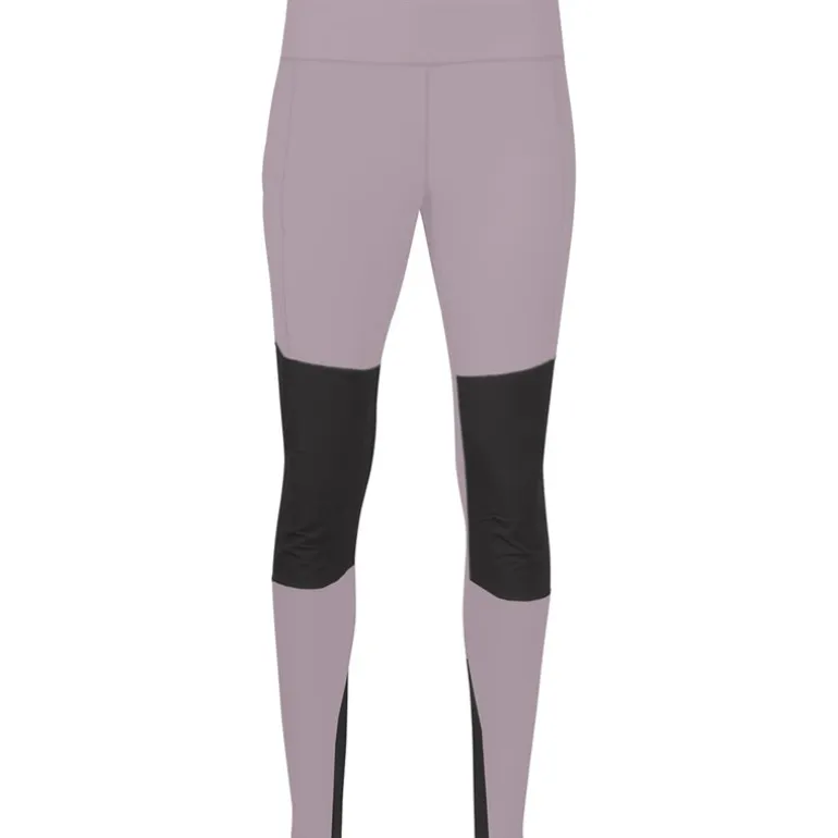 Fløyen Outdoor Tights Women Lilac Chalk