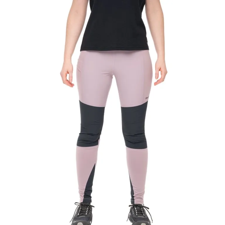 Fløyen Outdoor Tights Women Lilac Chalk