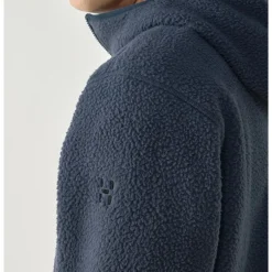 Funäs Pile Hood Men Tarn Blue
