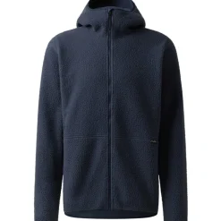 Funäs Pile Hood Men Tarn Blue