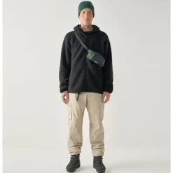 Funäs Pile Hood Men True Black
