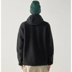Funäs Pile Hood Men True Black