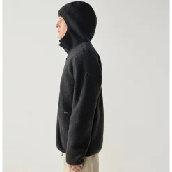 Funäs Pile Hood Men True Black