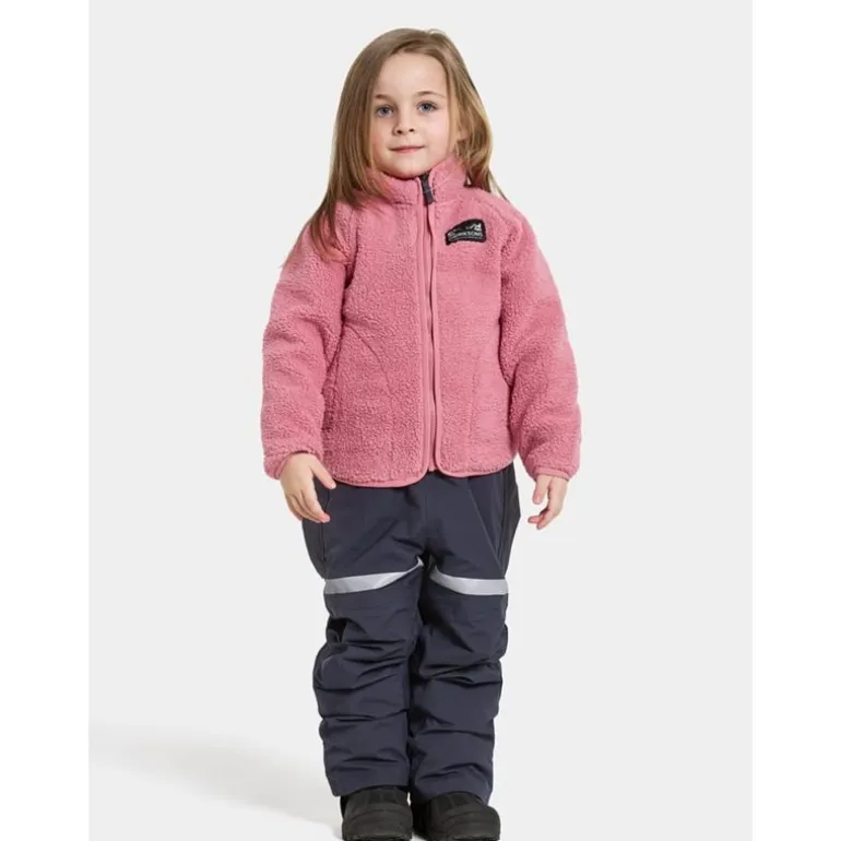 Gibbs Kids' Full-Zip Heather Pink