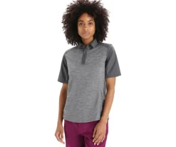 Hike SS Top Women Gritstone Heather/Monsoon