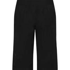 Hunter Slashed Shorts W Black