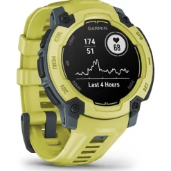 Instinct E.45 mm. ElectricLimeBezel w/ E