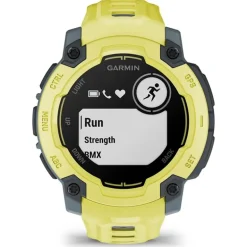 Instinct E.45 mm. ElectricLimeBezel w/ E