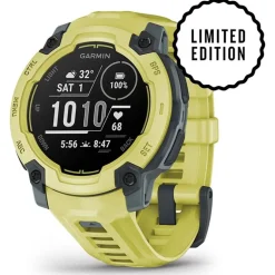 Instinct E.45 mm. ElectricLimeBezel w/ E