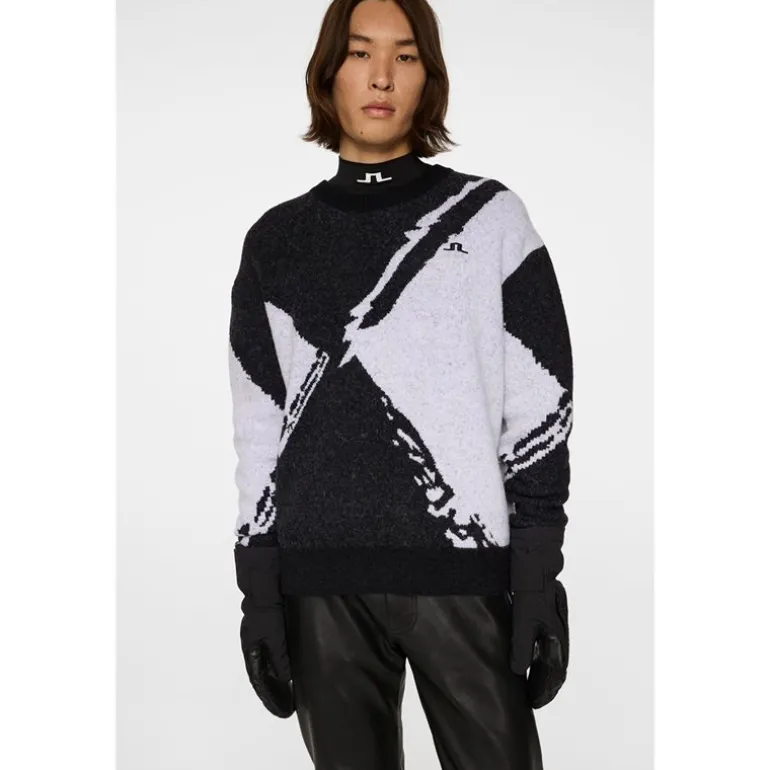 Jaxton Knitted Sweater Black