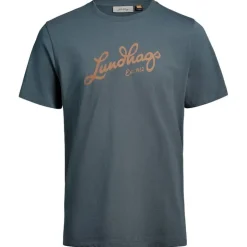 Järpen Logo T-shirt M Dk Sky Blue