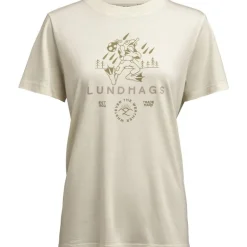 Järpen Printed T-shirt W Chalk White