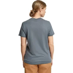 Järpen Printed T-Shirt W Dk Sky Blue