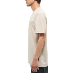 Kaise Wool Tee Men Chalk Beige