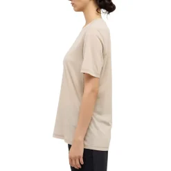 Kaise Wool Tee Women Chalk Beige