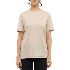 Kaise Wool Tee Women Chalk Beige