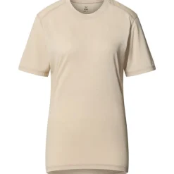 Kaise Wool Tee Women Chalk Beige
