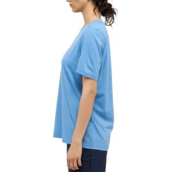 Kaise Wool Tee Women Sky Blue