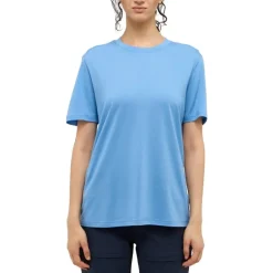 Kaise Wool Tee Women Sky Blue