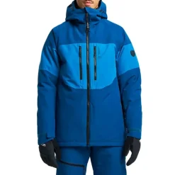 Kiroro Ski Jacket Men Blue Sapphire