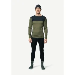 Lauparen Merino 190 Shirt Man Ink/Lichen/Black