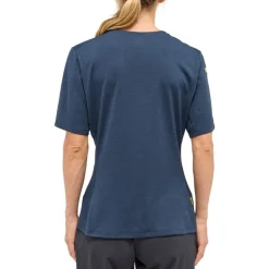 L.I.M Ridge Tee Women Tarn Blue