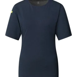 L.I.M Ridge Tee Women Tarn Blue