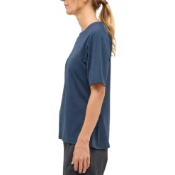 L.I.M Ridge Tee Women Tarn Blue