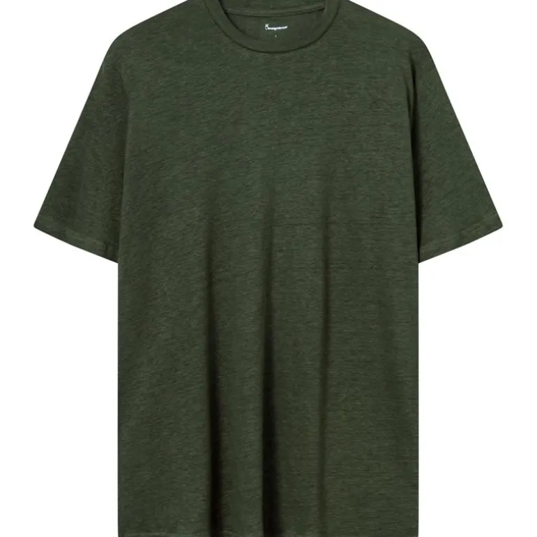 Linen T-Shirt Forrest Night